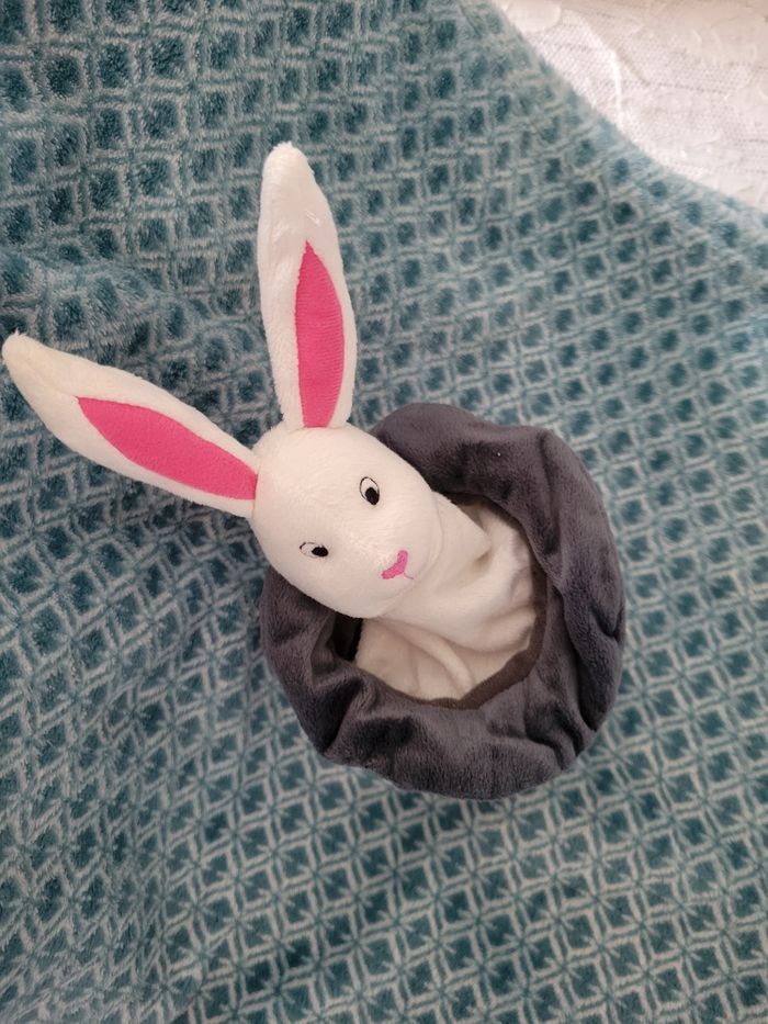 Lapin musical peluche - photo numéro 3