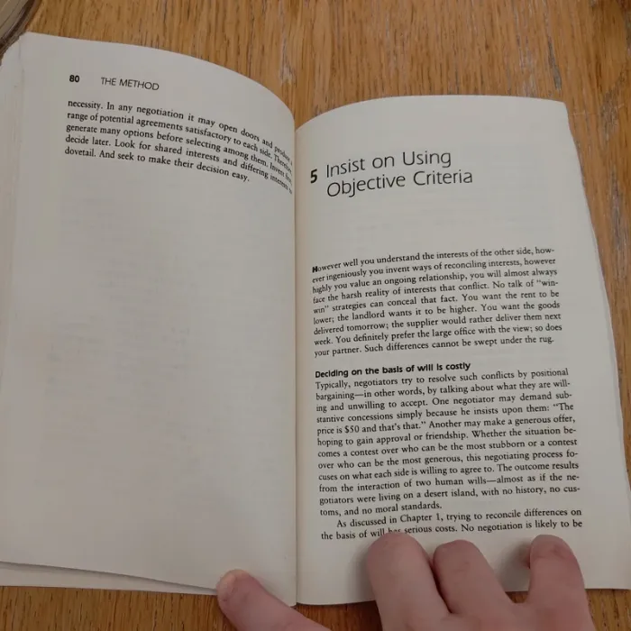 Livre getting to yes (anglais) - photo numéro 3