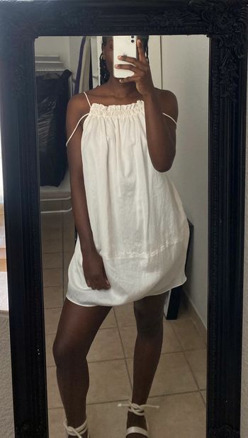 Robe crème H&M