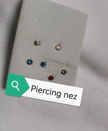 Lot 6 Piercing nez L