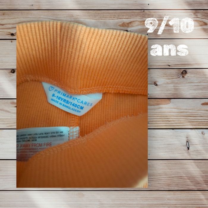 Cycliste Primark orange - photo numéro 2