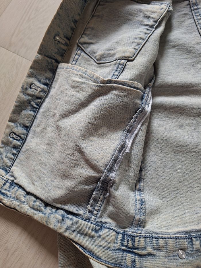 Vest en jean délavée Gemo - photo numéro 3