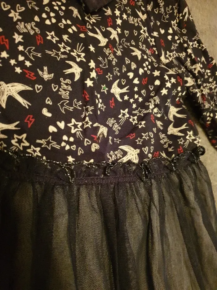 Robe tulle 3 ans 98cm Ikks - photo numéro 4