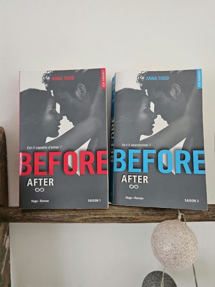 Lot de 2 romans New Romance Before spin off After