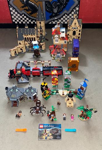 Lot X11 Lego Harry Potter 75980 + 75948 + 75954 + 75947 + 75955