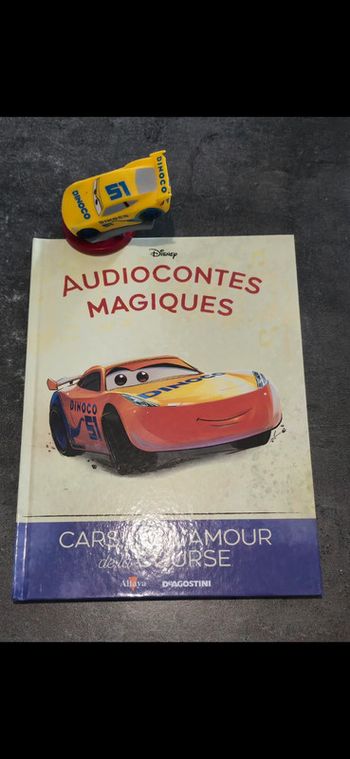 Livre et figurine 114 des audiocontes Magiques altaya audio conte audio compte disney