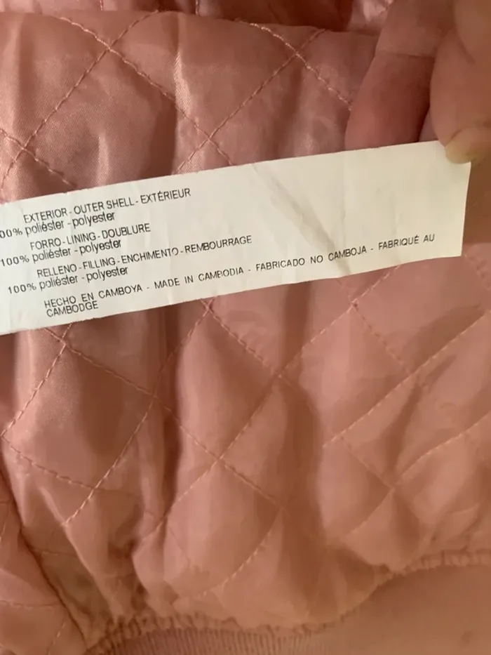 Blouson LFT collection taille XL vieux rose - photo numéro 14