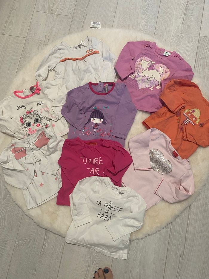 ❄️ Lot bébé fille 9 mois – Hiver TBE ❄️ - photo numéro 2