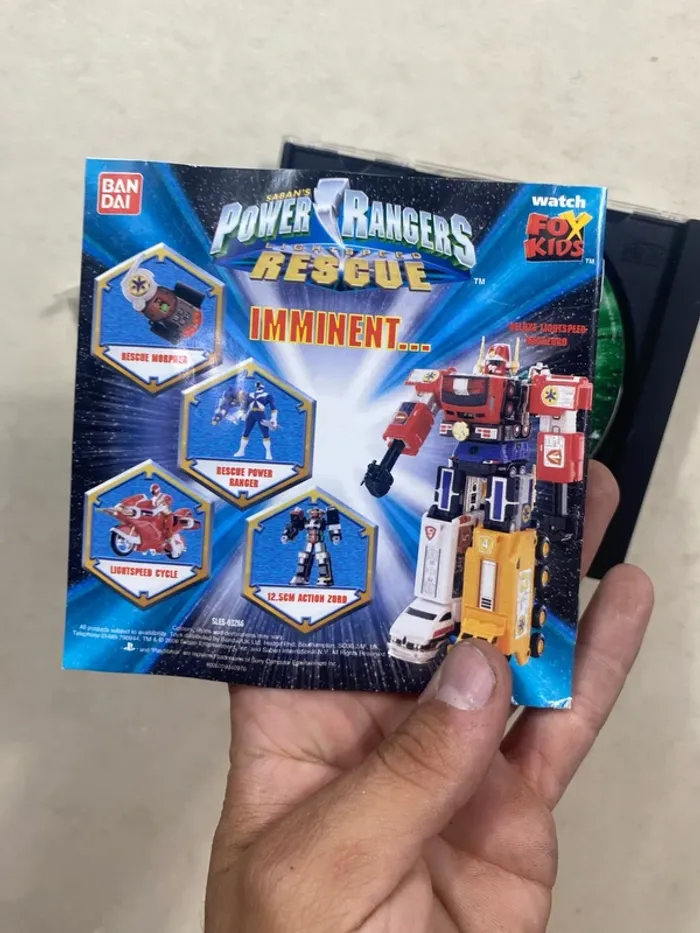 🎮 Jeu Power Rangers Lightspeed Rescue - PS1 - photo numéro 3