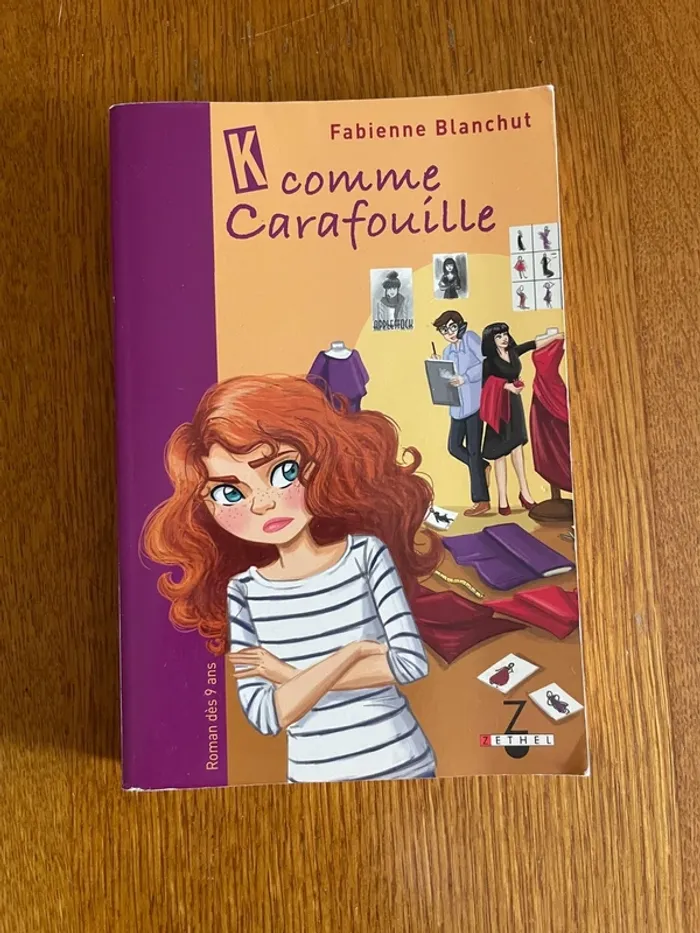 Livre K comme carafouille de Fabienne Blanchut