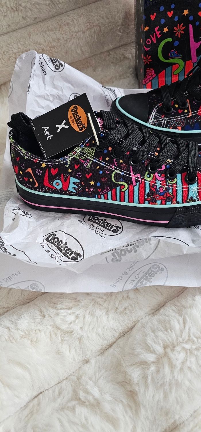 Magnifique basket Dockers femme by Gerli édition collector limitée - photo numéro 3