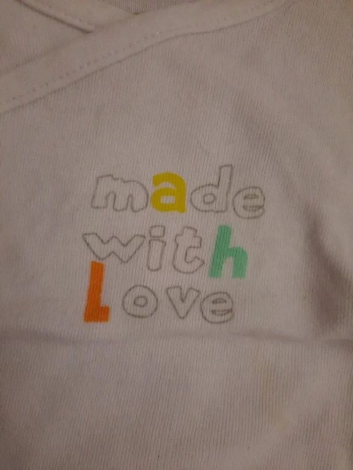 Lots 3 bodys manches courtes - photo numéro 4