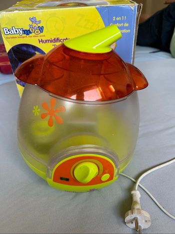 Humidificateur déco babymoov 2 en 1