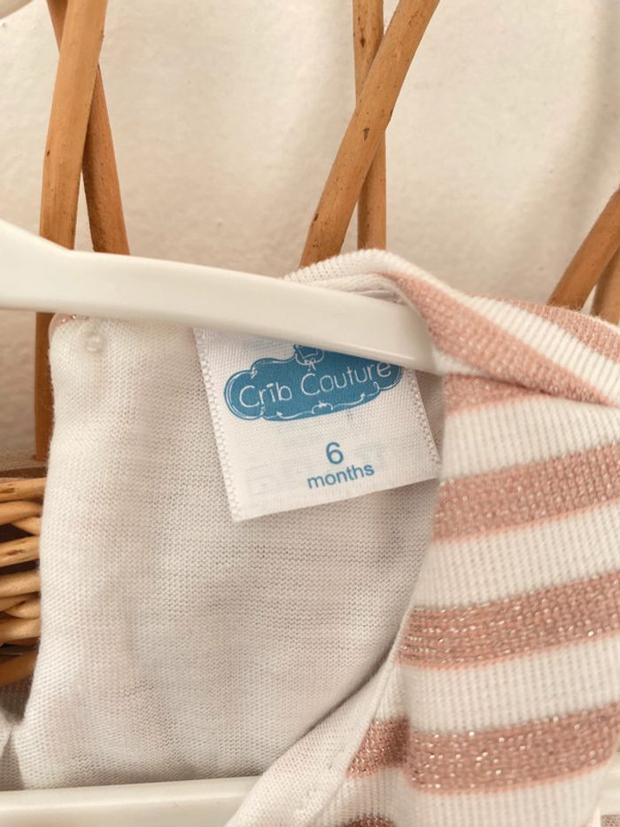 Robe Crib Couture 6 mois - photo numéro 4