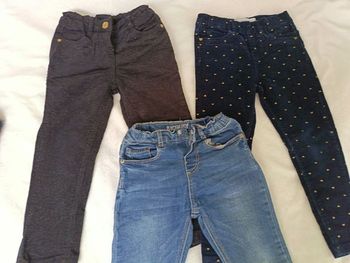 Lot de 3 pantalons fille 