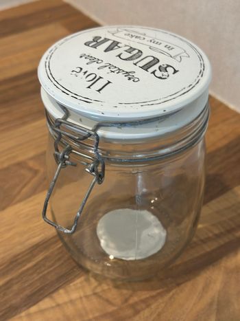 Bocal de conservation Sucre