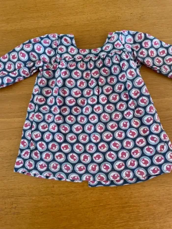 Robe manches longues 18 mois la queue du chat