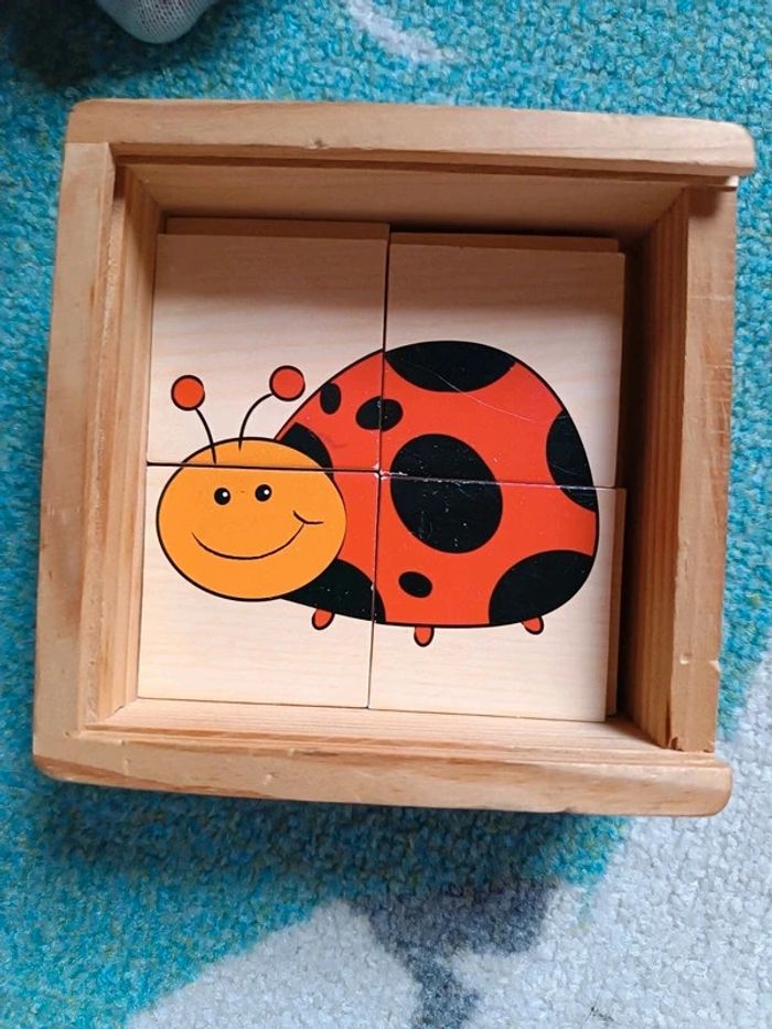 Boite de 5 puzzles animaux - photo numéro 6