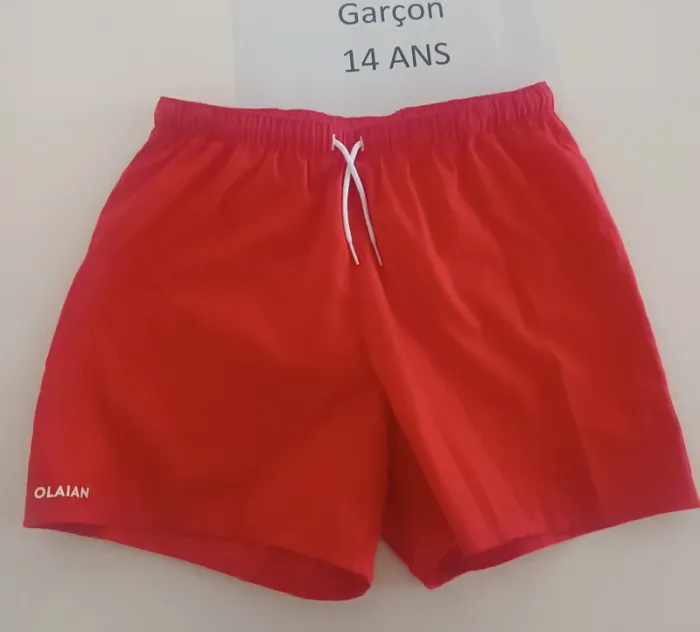 Short de bain olaian 14 ans