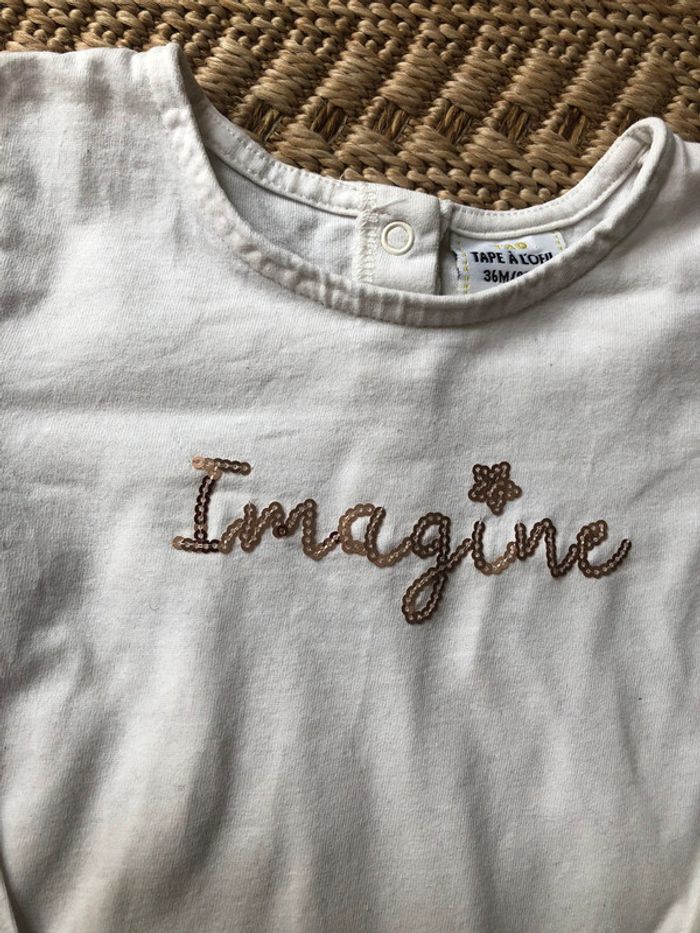 T-shirt - taille 36 mois - photo numéro 3