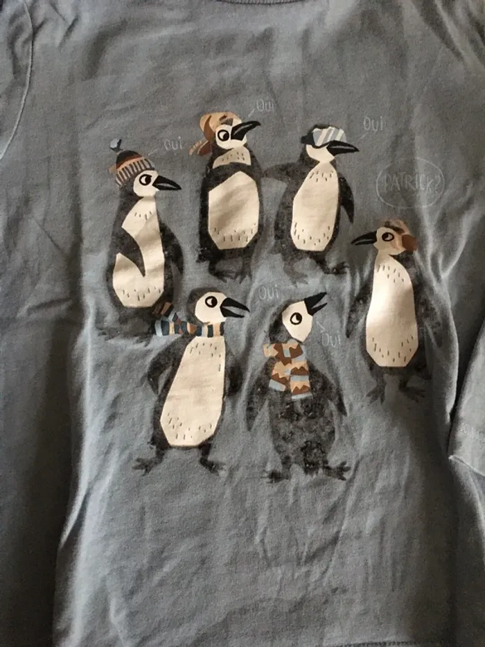 Lot 2 t-shirt manches longues 24 mois sergent major - photo numéro 3