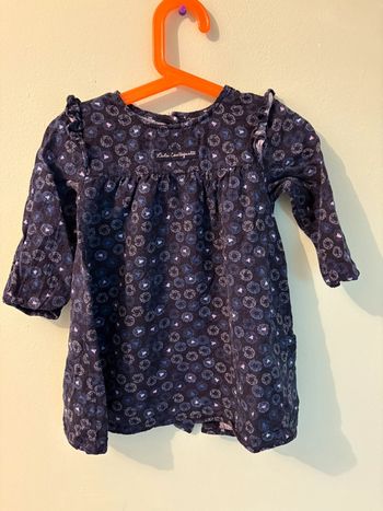 Robe bleu lulu castagnette