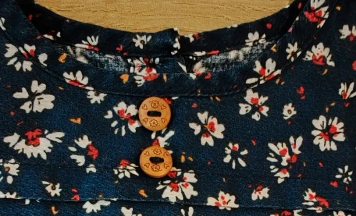 Ensemble blouse short  fille 9 mois sergent major - photo numéro 5