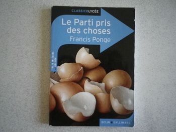 LE PARTI PRIS DES CHOSES