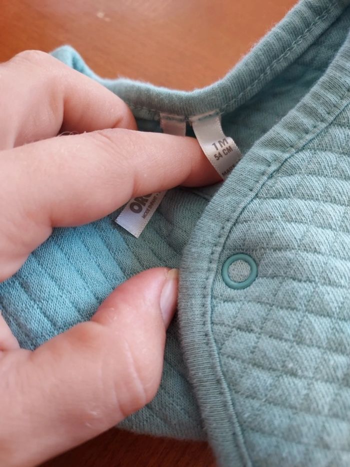 Gilet bébé 1 mois - photo numéro 2