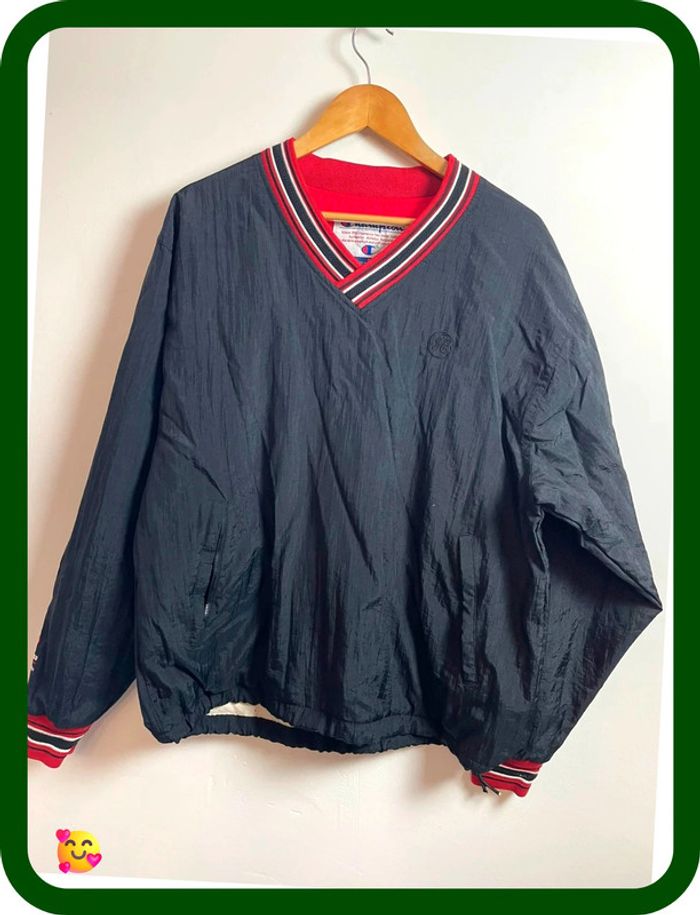 🧥 Sweat-shirt Champion vintage – Taille M – Noir – Style américain