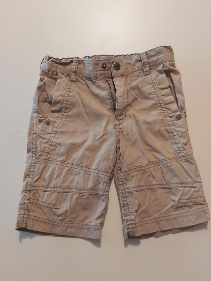 Short enfant 4 ans – Beige, taille réglable