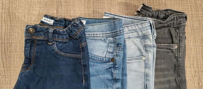 Lot de 4 jeans slim fille 12 ans - photo numéro 9