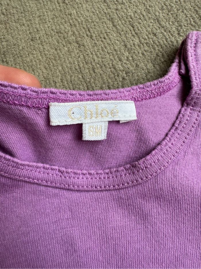 Débardeur violet Chloé - photo numéro 2