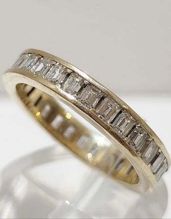 Bague or diamant