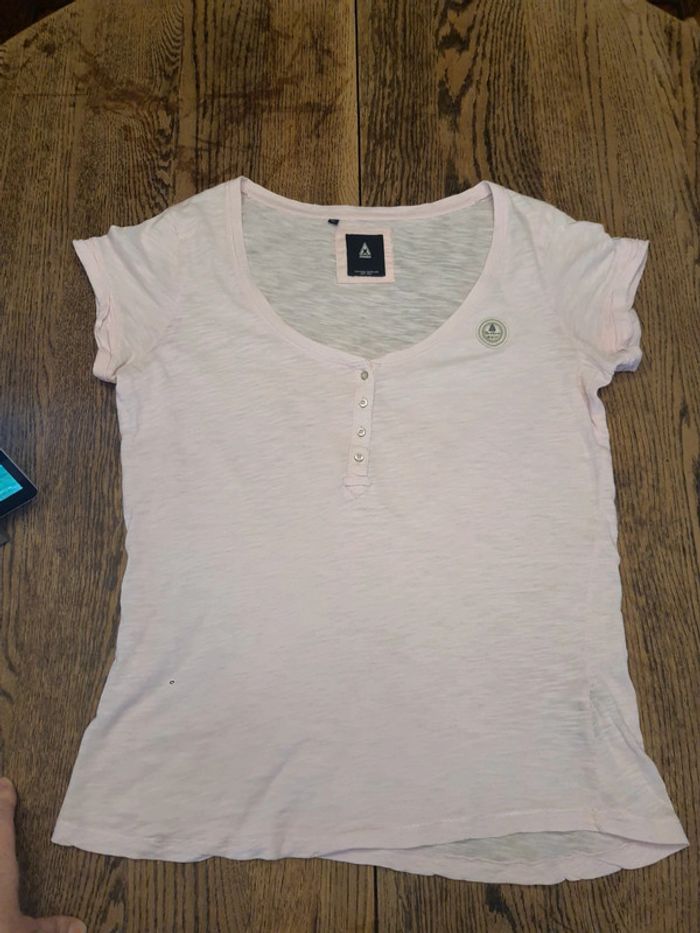 Jolie T-shirt femme rose Gaastra taille XL - photo numéro 14
