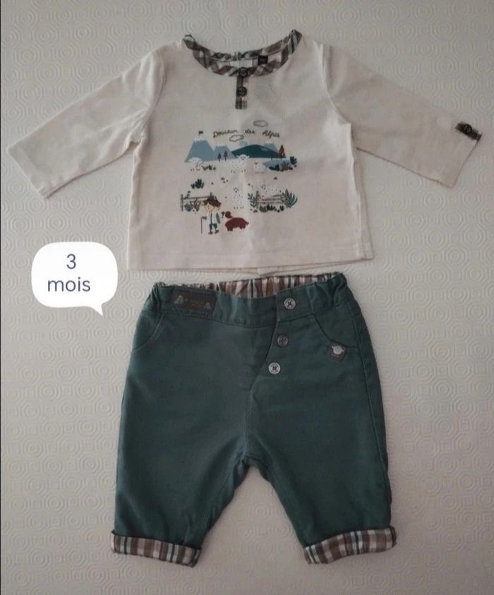 Tenue Sergent Major taille 3 mois