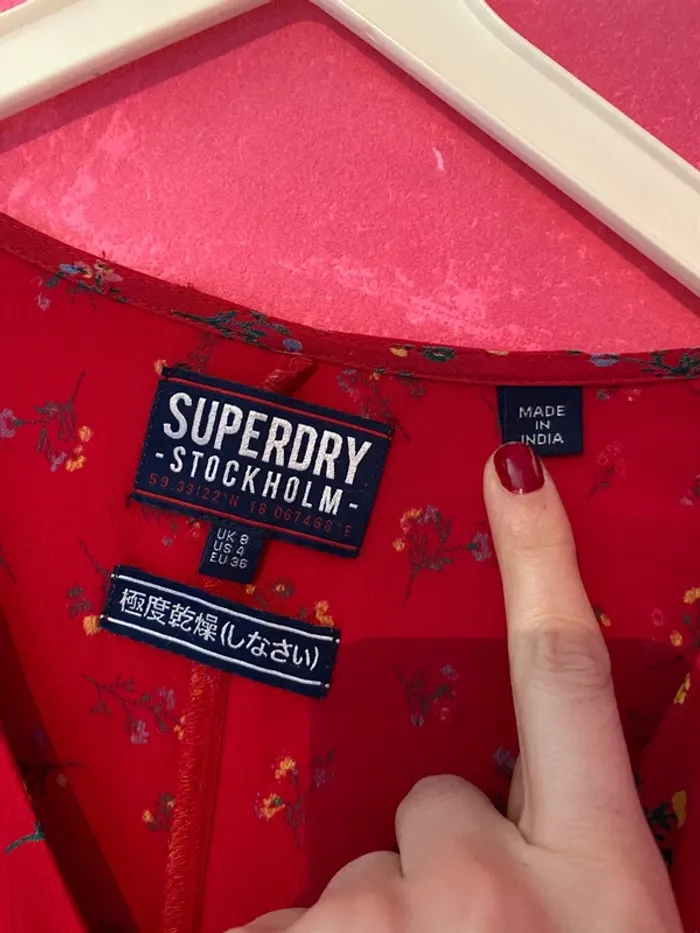 Robe superdry en 36 - photo numéro 3