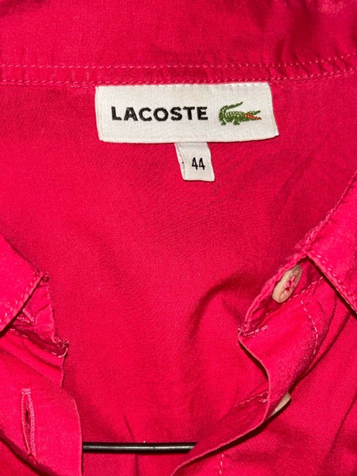 Chemisette #Lacoste#Devanlay#taille 38/40 - photo numéro 3
