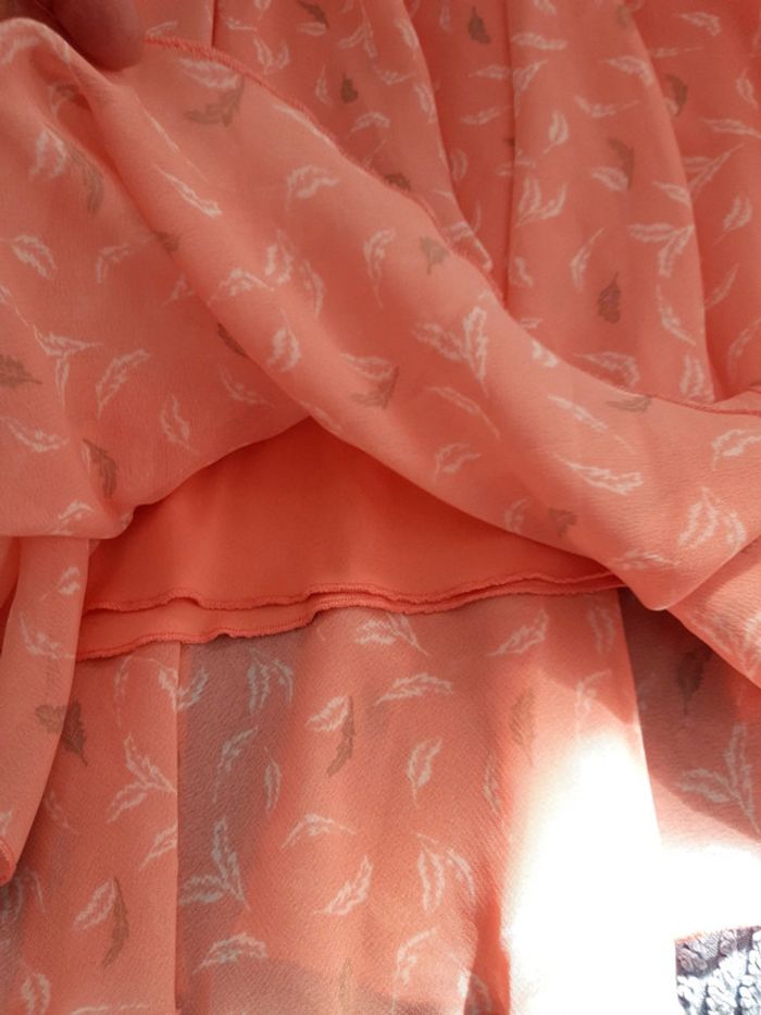 Jupe voile abricot 44 - photo numéro 4