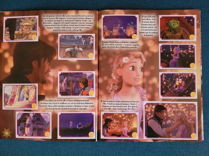 RARE Album Panini Raiponce Disney complet + poster, princesse autocollants stickers collection - photo numéro 6