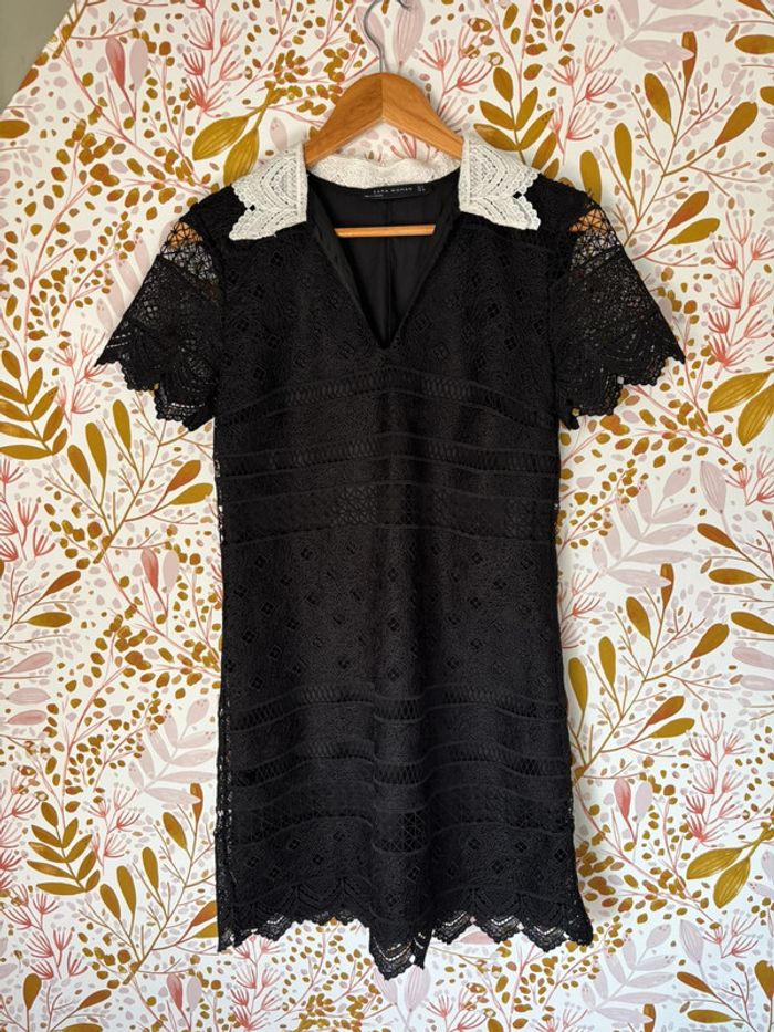 Robe dentelle chic Zara