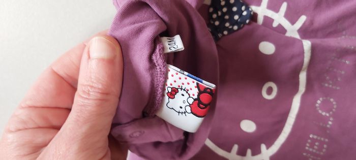 Sous pull Hello kitty 24 mois - photo numéro 3