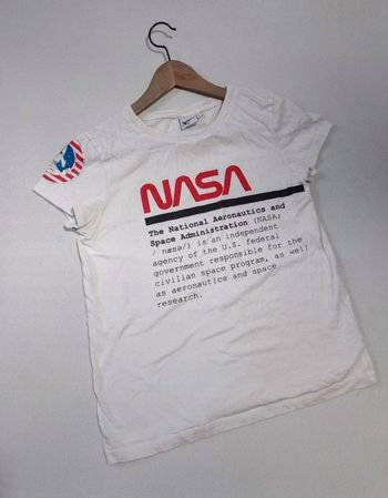 T-shirt blanc NASA 36/S