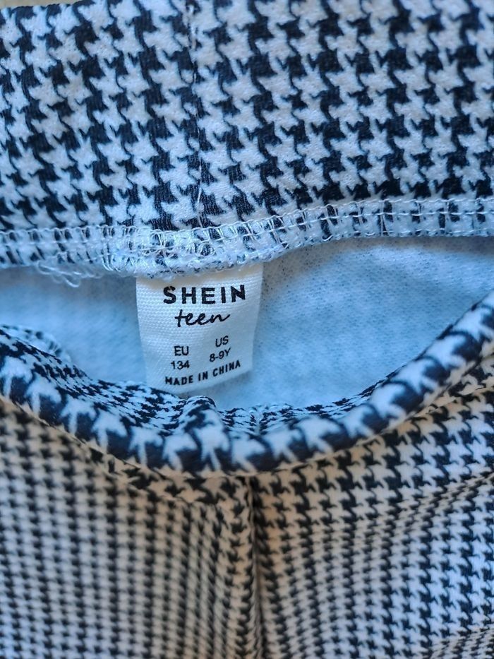 Pantalon pied de poule / T. 9 ans / " Shein " - photo numéro 2