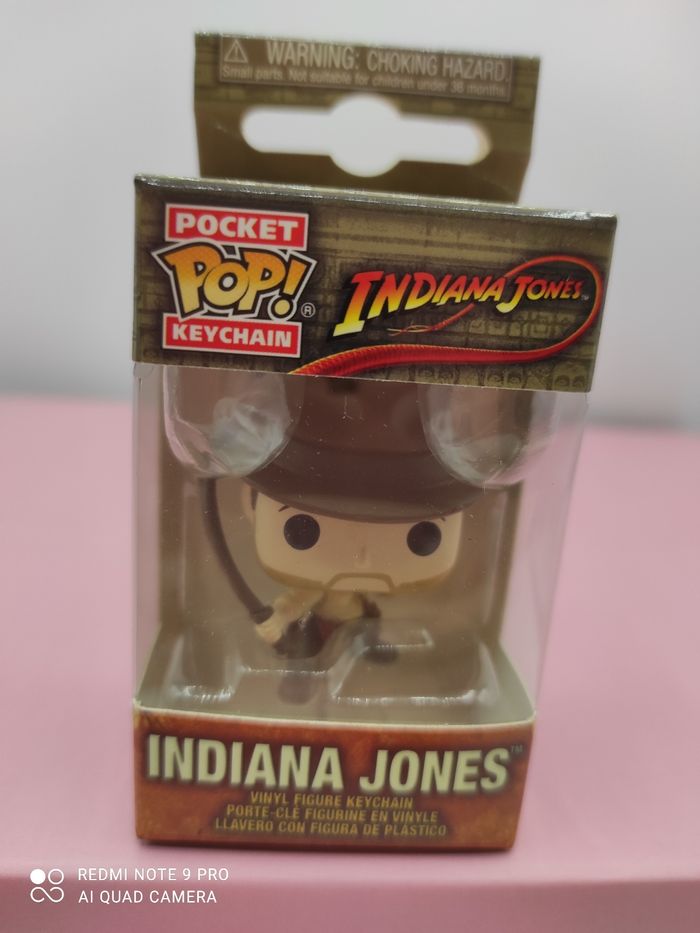 Porte-clés pocket pop figurine Indiana Jones
