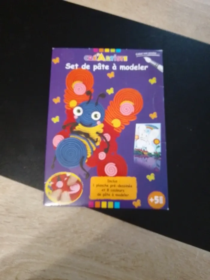 set de pâte à modeler sous blister - photo numéro 3