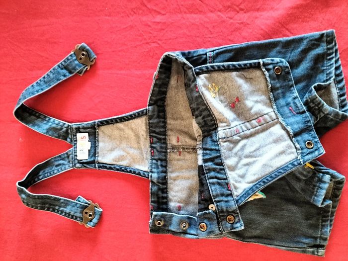 Salopette short bleu en 18 mois en DPAM - photo numéro 4