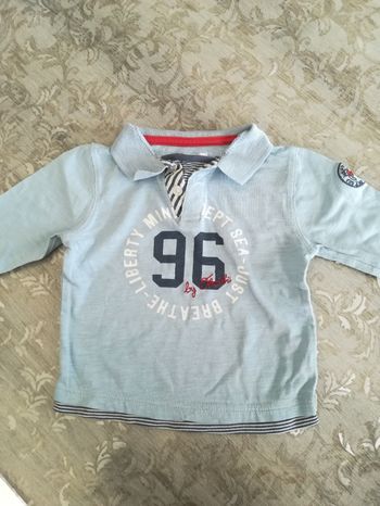 Polo ml Obaïbi 6 mois garçon