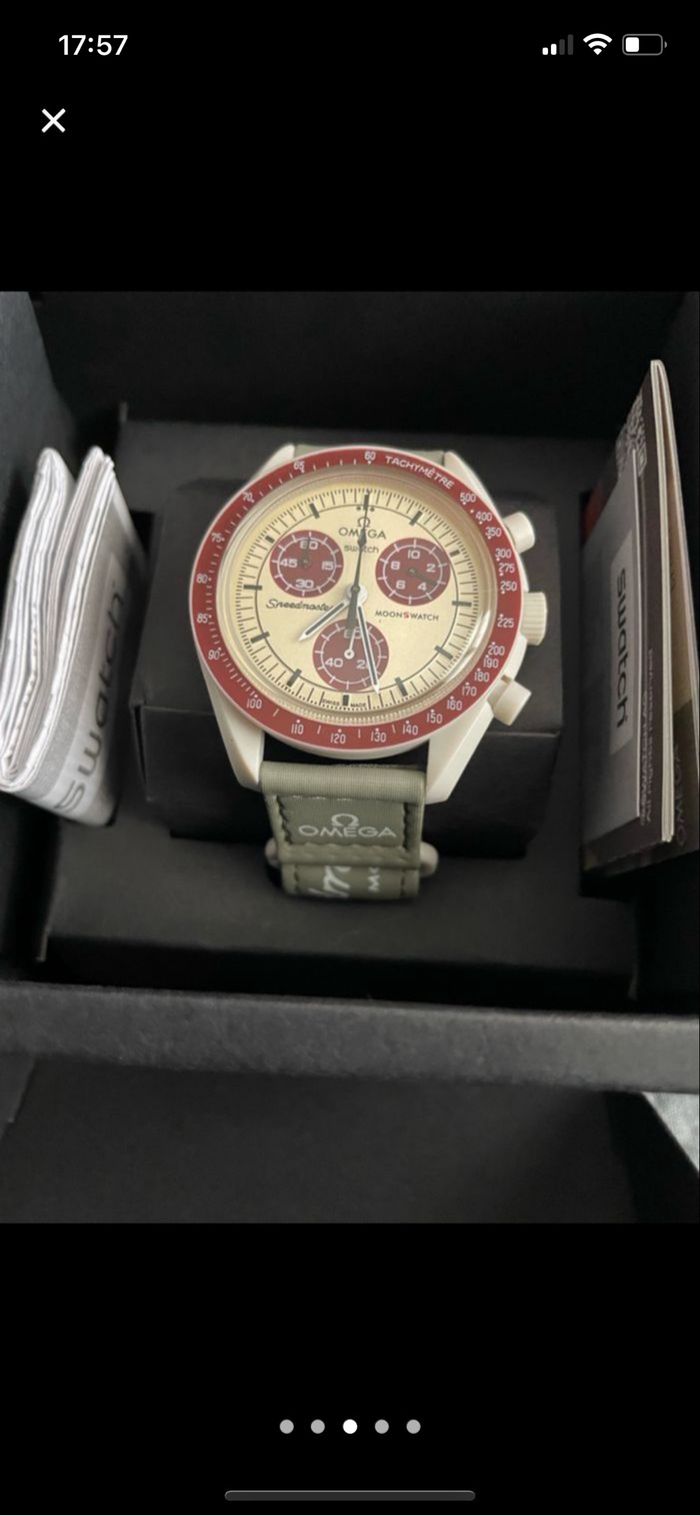 Montre Omega X swatch moonswatch mission to Pluto - photo numéro 3