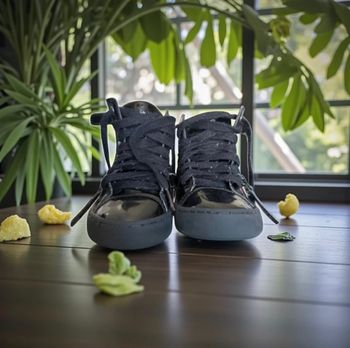Chaussures semi-hautes Geox T27 – Noir vernis